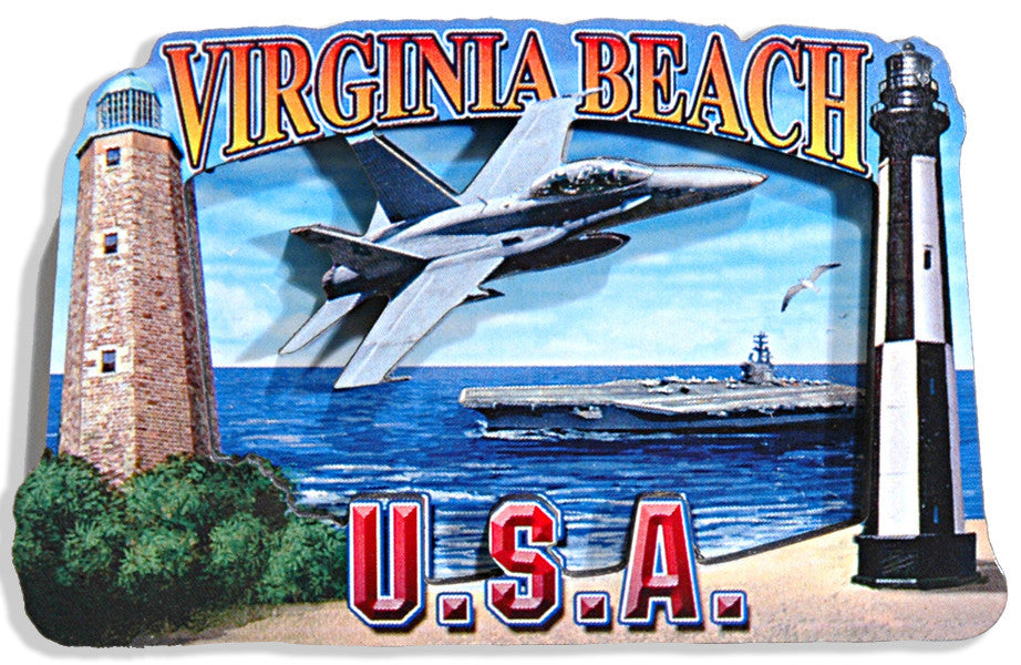 Magnet Wood Montage Virginia Beach