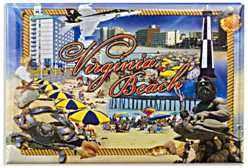 Magnet Photo Virginia Beach Montage