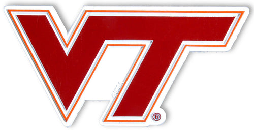 Magnet Large Rubber VA Tech VT Logo BULK