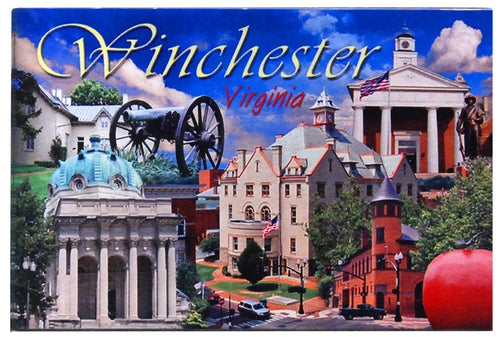 Magnet Thick Lucite Winchester Photo Montage