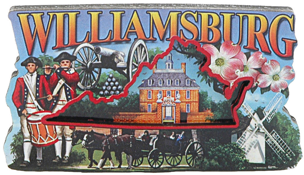 Magnet Wood Montage Williamsburg