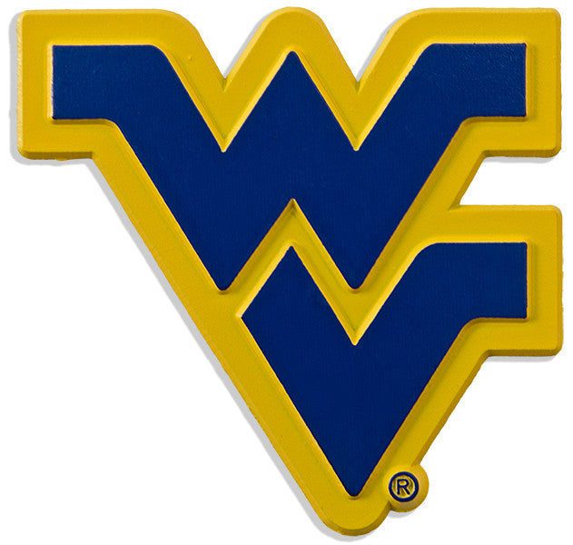 Rubber Magnet Large WVU Logo