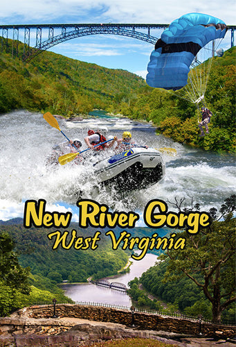 Magnet Photo WV New River Montage