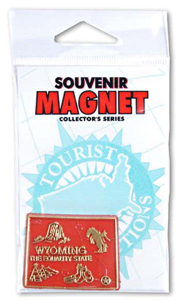 Magnet Small Rubber Polybag Wyoming