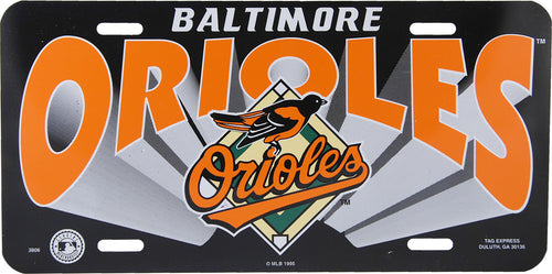 Auto Tag Plastic Orioles