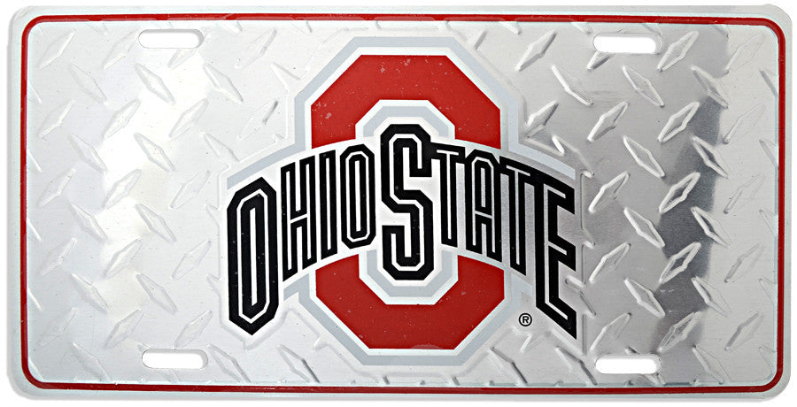 Car Tag Diamond Ohio State