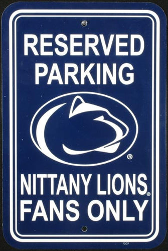 Parking Sign Penn State Nittany Lions