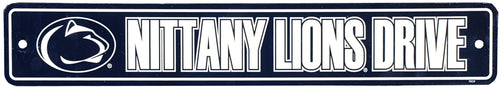 Street Sign Penn State Nittany Lions