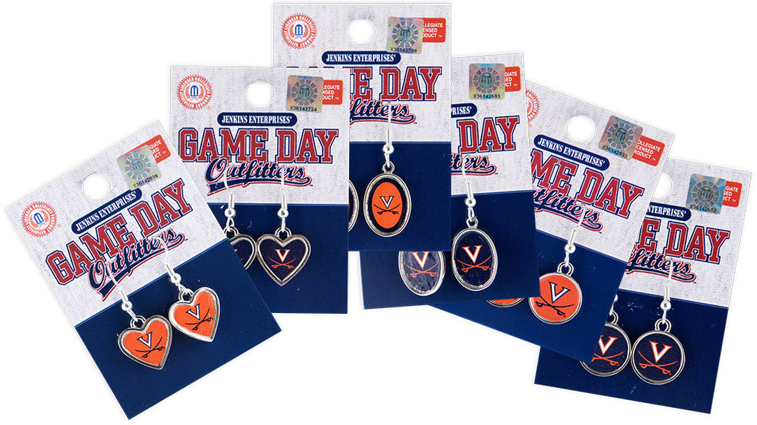 Earrings Pair University of Virginia