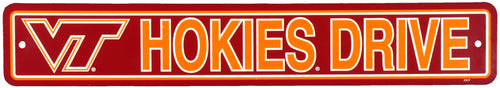Street Sign Virginia Tech Hokies