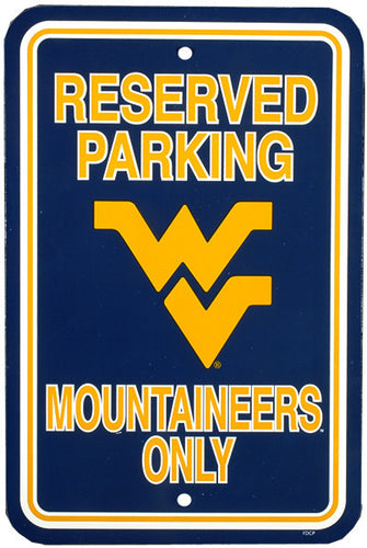 Parking Sign West Virginia University