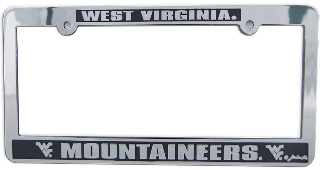 Car Tag Frame West Virginia University 