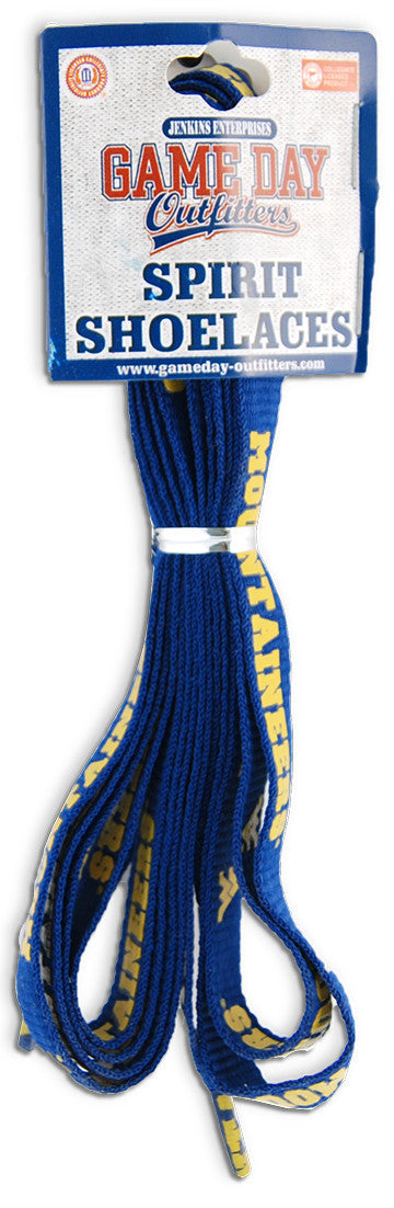 Shoelaces West Virginia University 