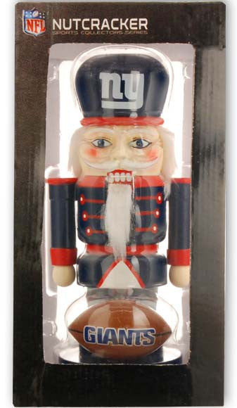Nutcracker LG Wood NY Giants