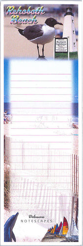 NPRB3 Notepad Magnetic Rehoboth Beach Seagull MM1716