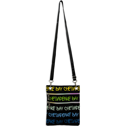 Robin Ruth Neck Wallet - Chesapeake Bay Rain