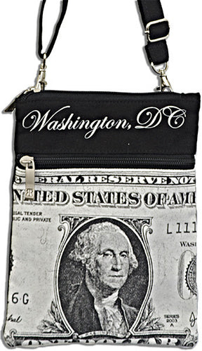 Robin Ruth Neck Wallet - $1 Bill George Washington