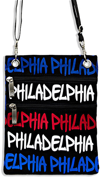 Robin Ruth Neck Wallet - Philadelphia Black/Patriotic 