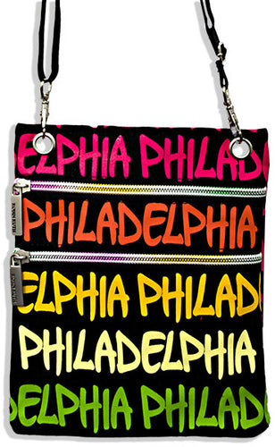 Robin Ruth Neck Wallet - Philadelphia Black/Rain