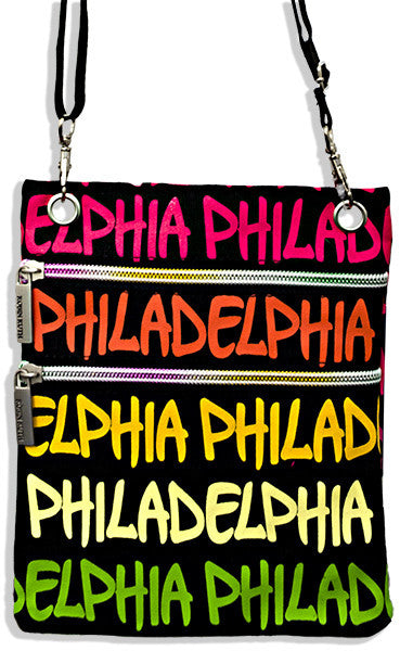 Robin Ruth Neck Wallet - Philadelphia Black/Rain