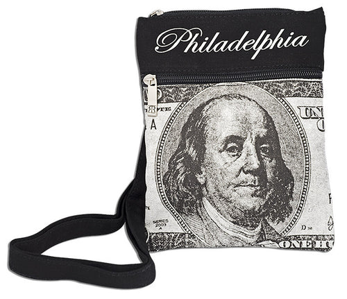Robin Ruth Neck Wallet - Philadelphia Ben Franklin $100