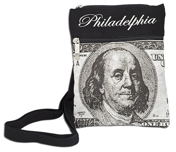 Robin Ruth Neck Wallet - Philadelphia Ben Franklin $100