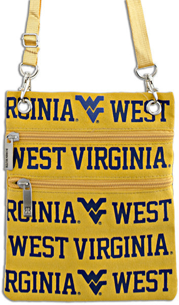 Robin Ruth Neck Wallet - GOLD - West Virginia University