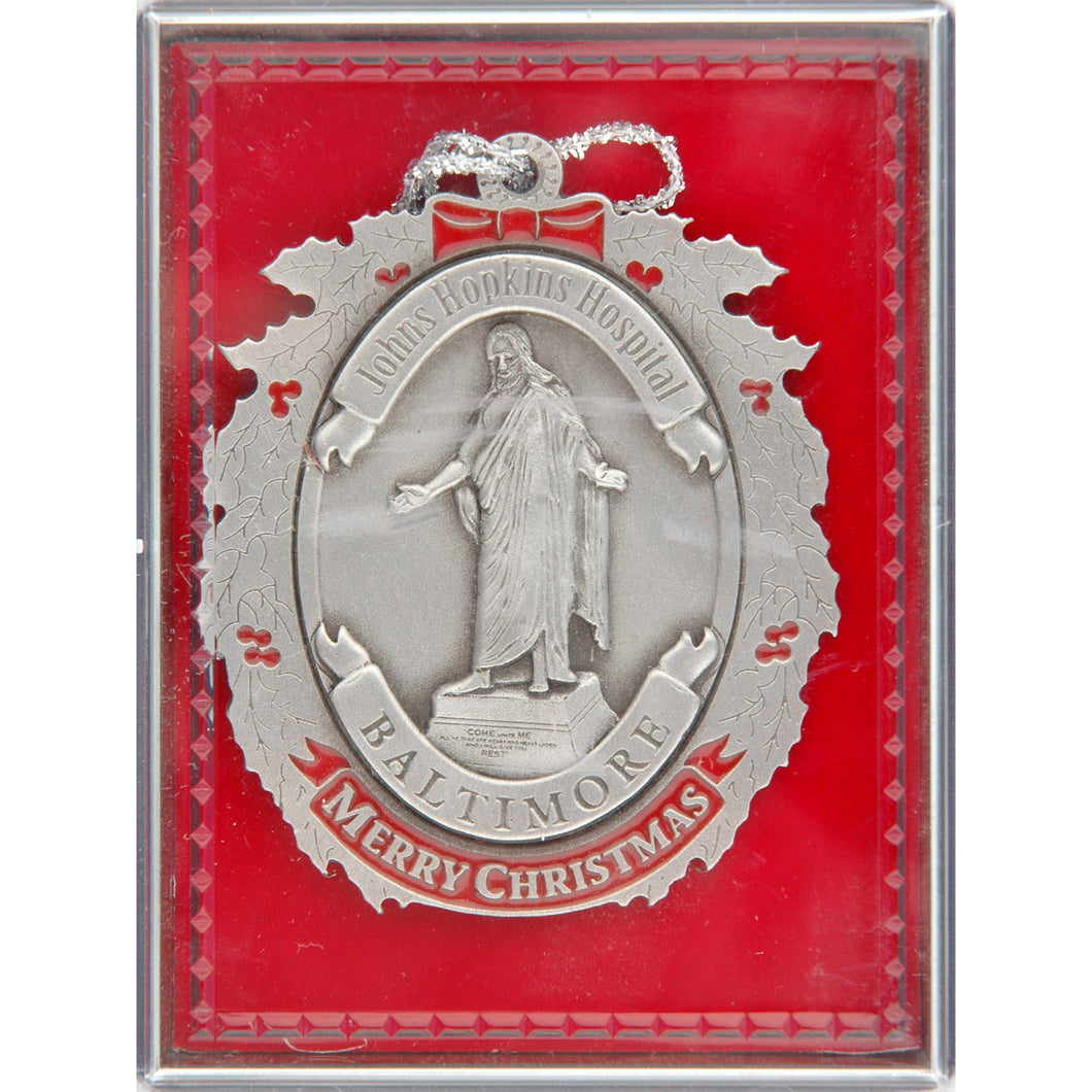 Ornament Pewter Johns Hopkins Hospital