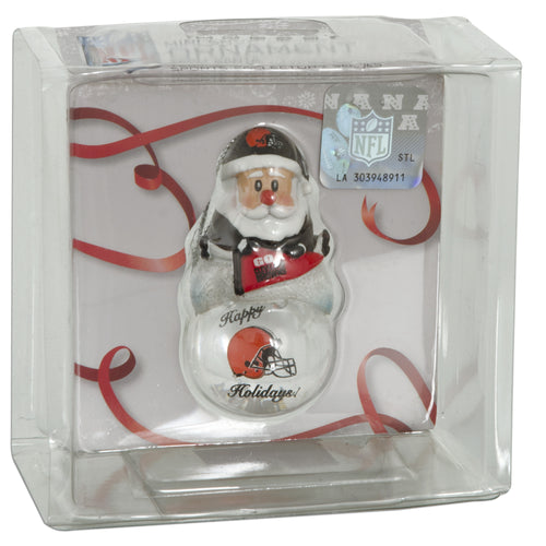 Ornament - Snow Dome - Cleveland Browns