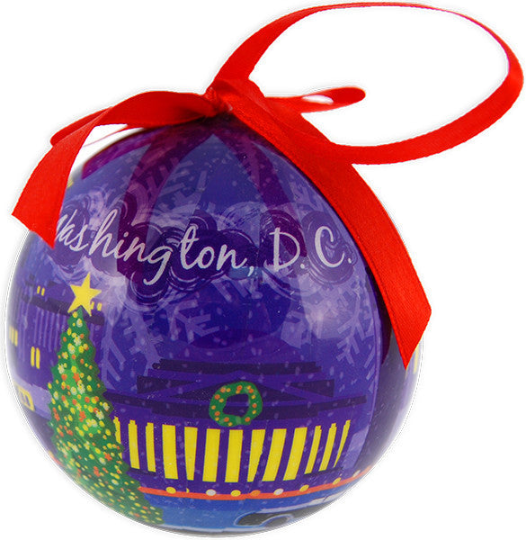 Ornament Decoupage Washington DC at Night