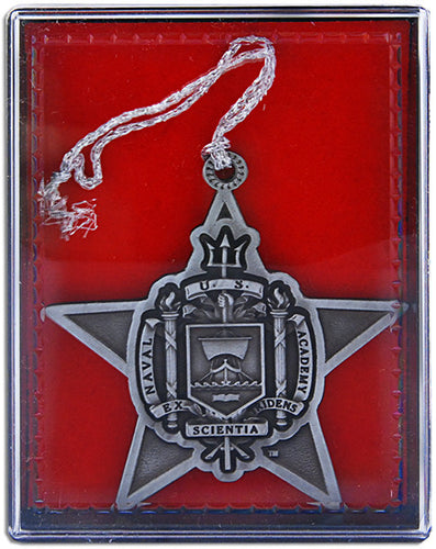 Ornament Pewter U.S. Naval Academy