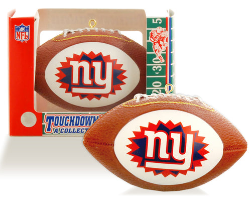 Ornament Football NY Giants