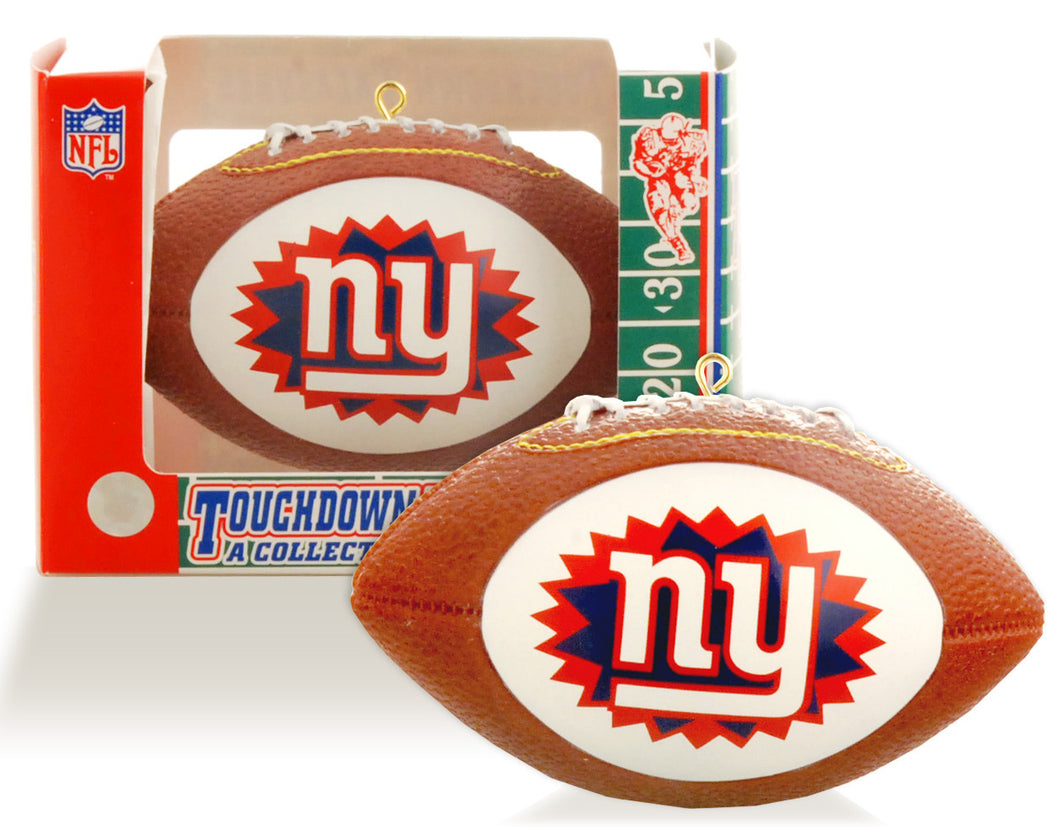 Ornament Football NY Giants