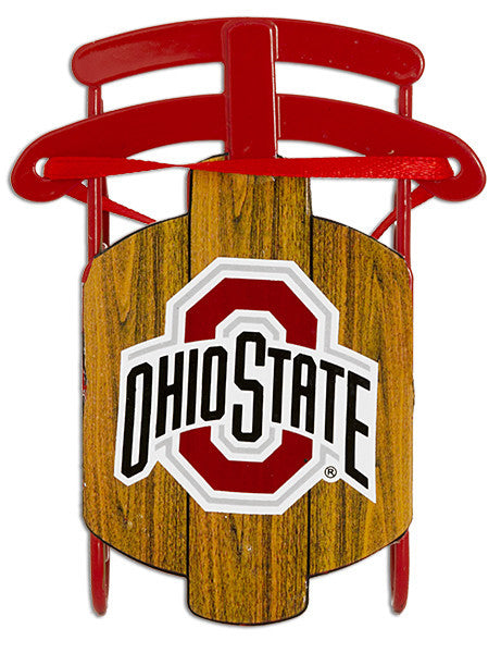Ornament Sled Ohio State