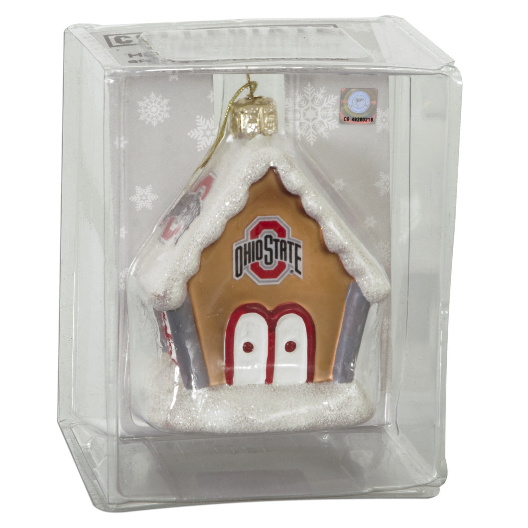 Ornament - Gingerbread House - Ohio State University