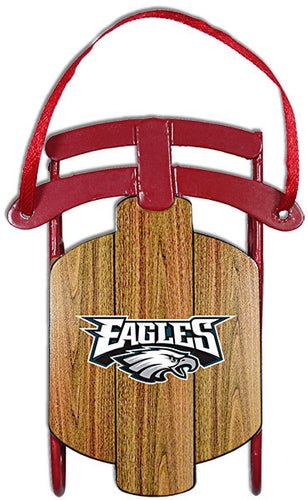 Ornament Sled Philadelphia Eagles