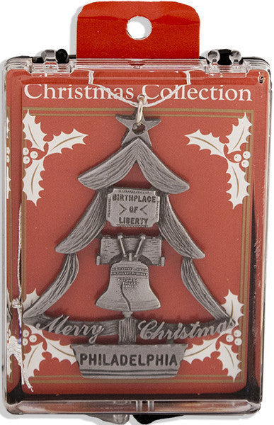Ornament Pewter Philadelphia Liberty