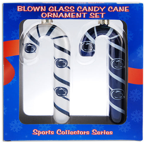 Ornaments 2-pack Candy Canes Penn State