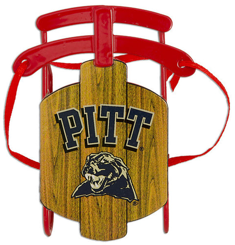 Ornament Sled University of Pittsburgh