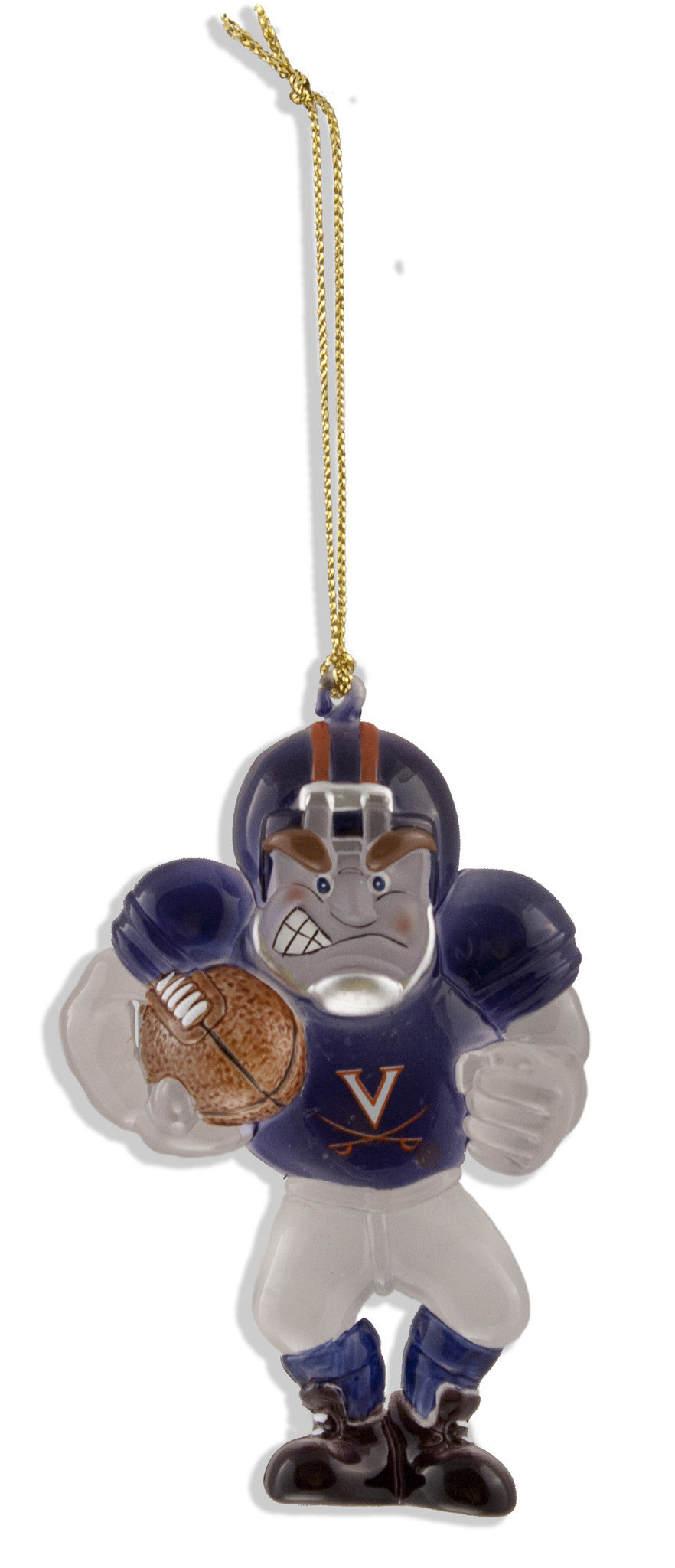 Ornament Football Player University of Virginia