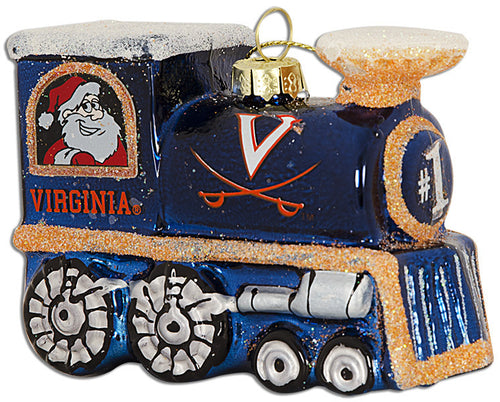 Ornament Glass Train University of Virginia