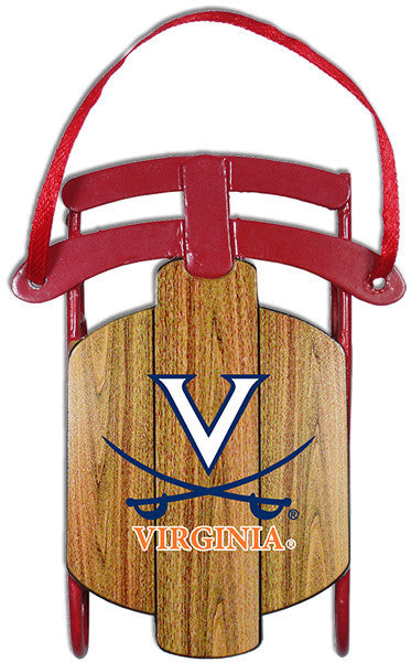Ornament Sled University of Virginia