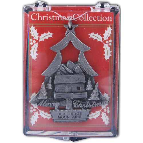 Ornament Pewter Blue Ridge Mountains