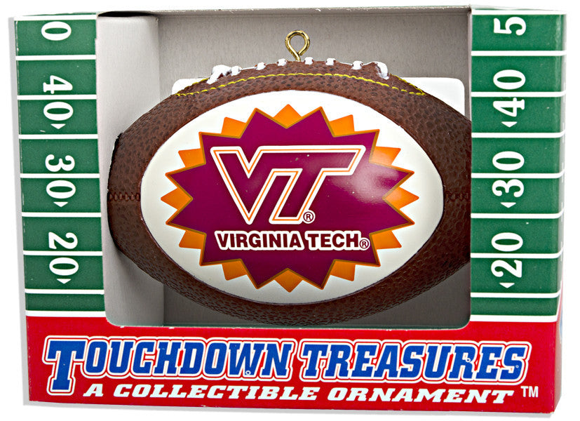 Ornament Football Virginia Tech