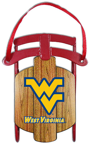 Ornament Sled West Virginia University