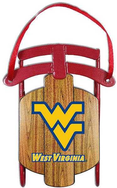 Ornament Sled West Virginia University