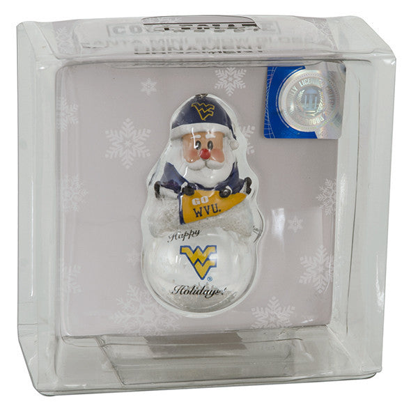 Snow Dome Ornament - West Virginia University