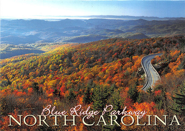 PCNC002B Postcard - NC Blue Ridge Parkway