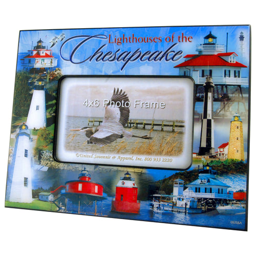 Picture Frame 8x10 for 4x6 Chesapeake Lights
