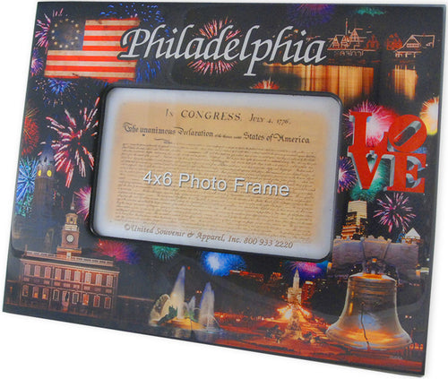 Picture Frame 8x10 for 4x6 Philadelphia Fireworks
